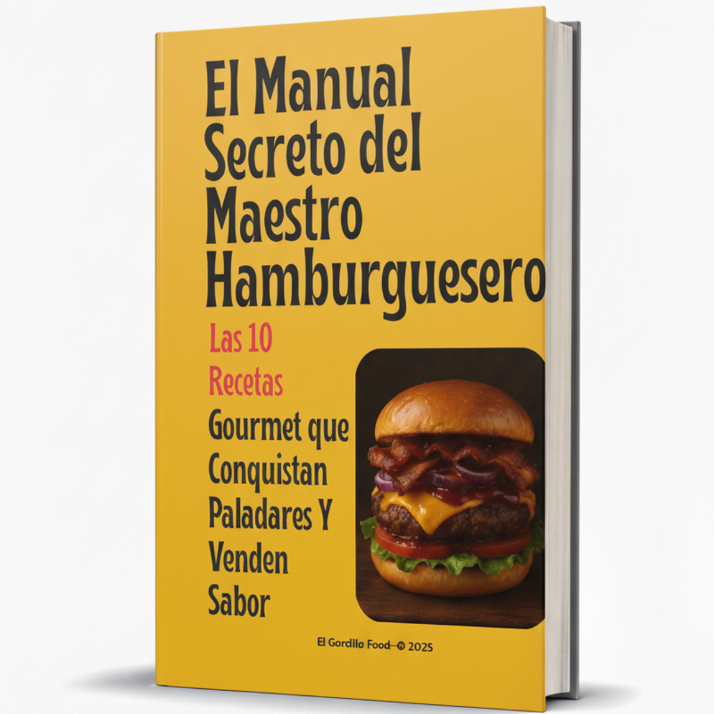 Manual secreto del Maestro Hamaburguesero - 10 Recetas que Venden
